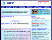Tablet Screenshot of jcapper.com